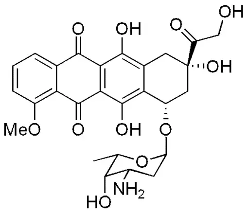 Doxorubicin structure