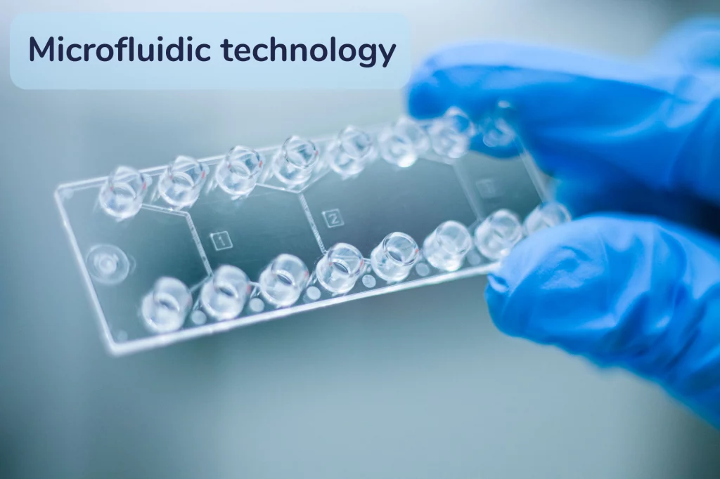 Microfluidic technology for nanoparticle synthesis