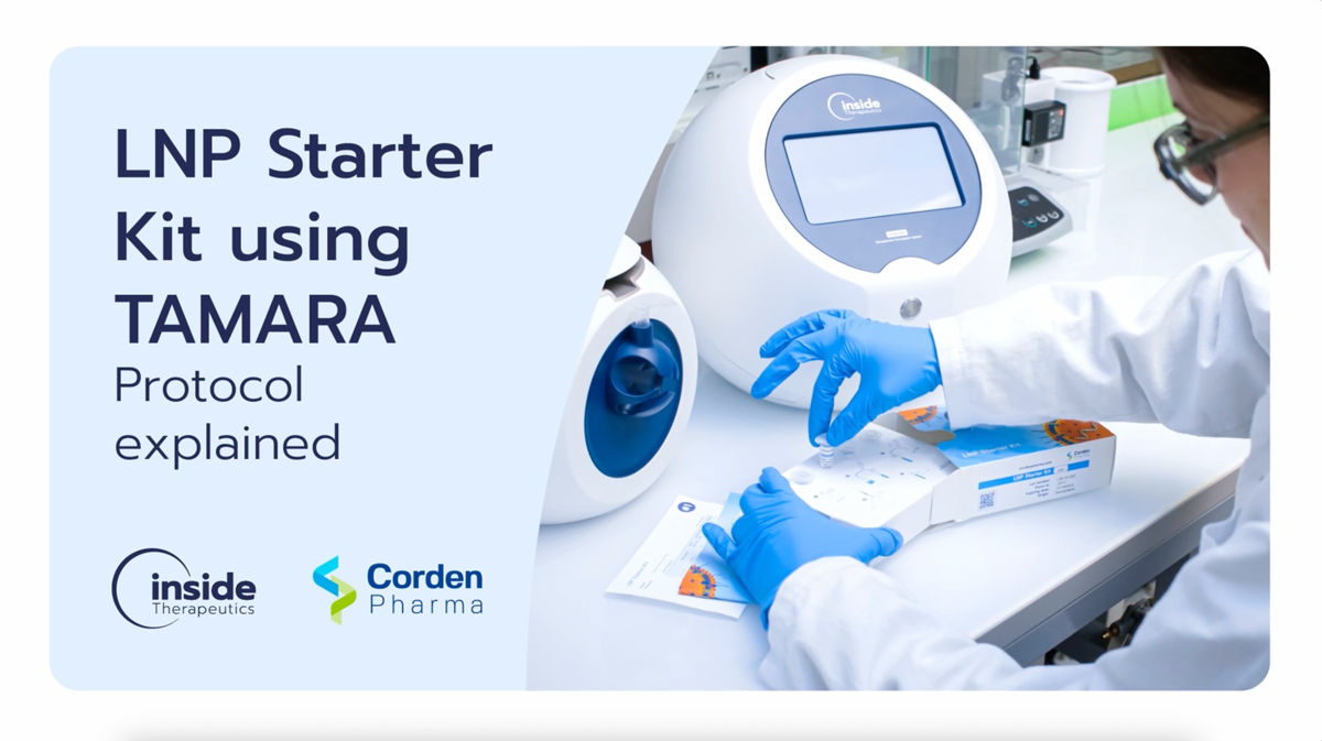 Lipid Nanoparticle (RNA-LNP) starter kits - Inside Therapeutics